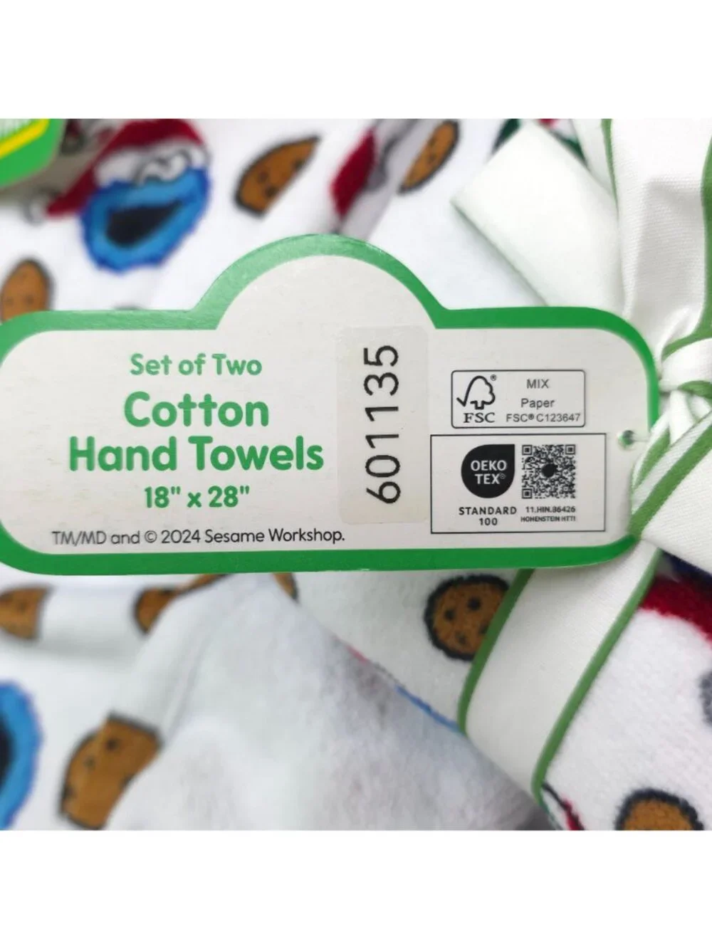 Sesame Street soft absorbent